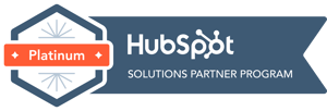 HubSpot Platinum Solutions Partner Program Badge