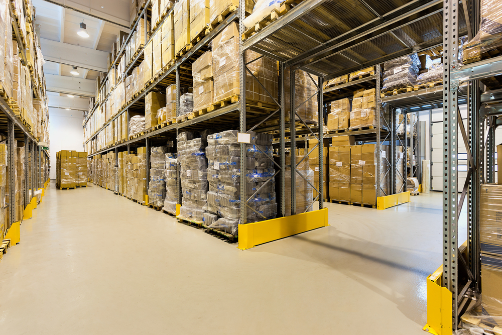 warehouse and ecommerce distribution facility and packaging